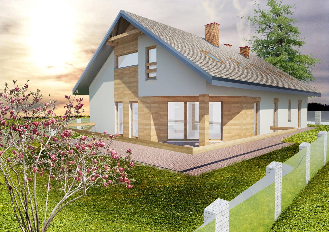 projekt domu jednorodzinnego Śląsk