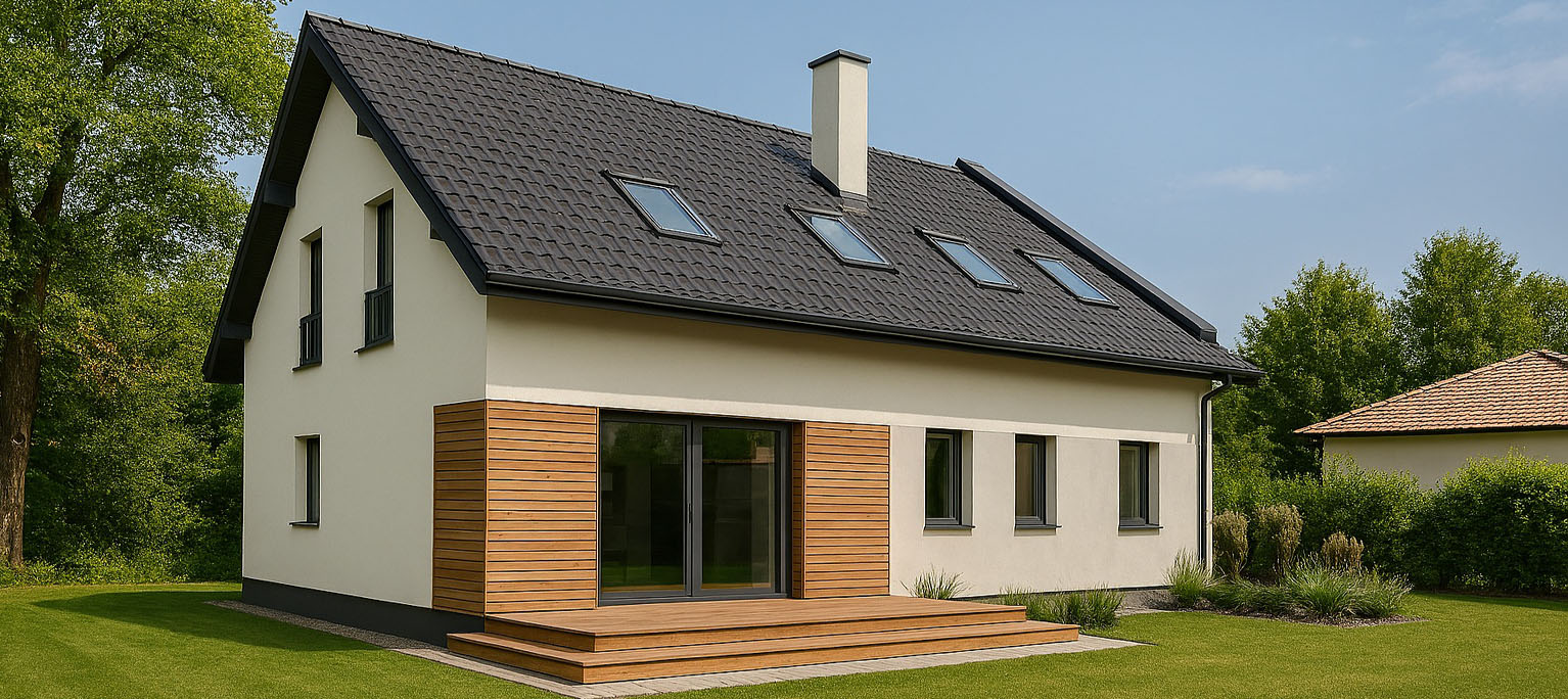 projekt przebudowy starego domu architekt śląsk